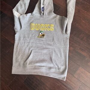 Oregon Ducks Pullover Hoodie with Embroidered Logo nwt